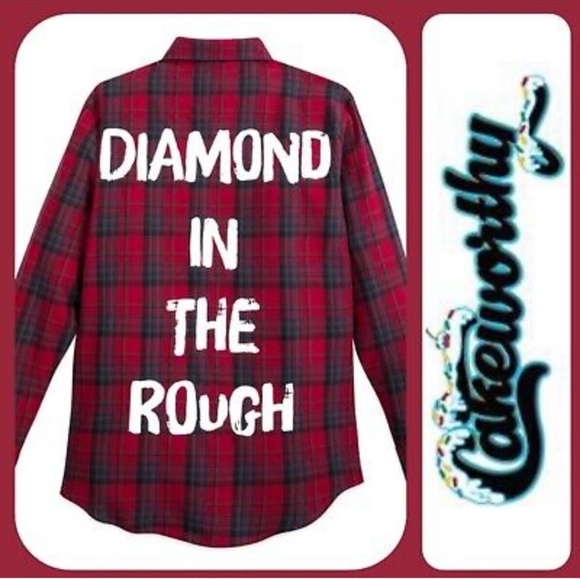 cakeworthy Tops - Cakeworthy Aladdin Flannel